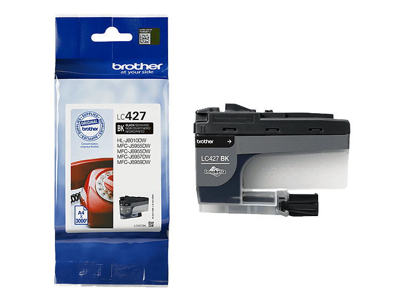 Brother LC-427 Cartridge Zwart