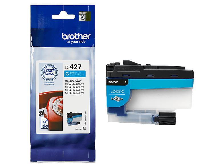 Brother LC-427 Cartridge Cyaan