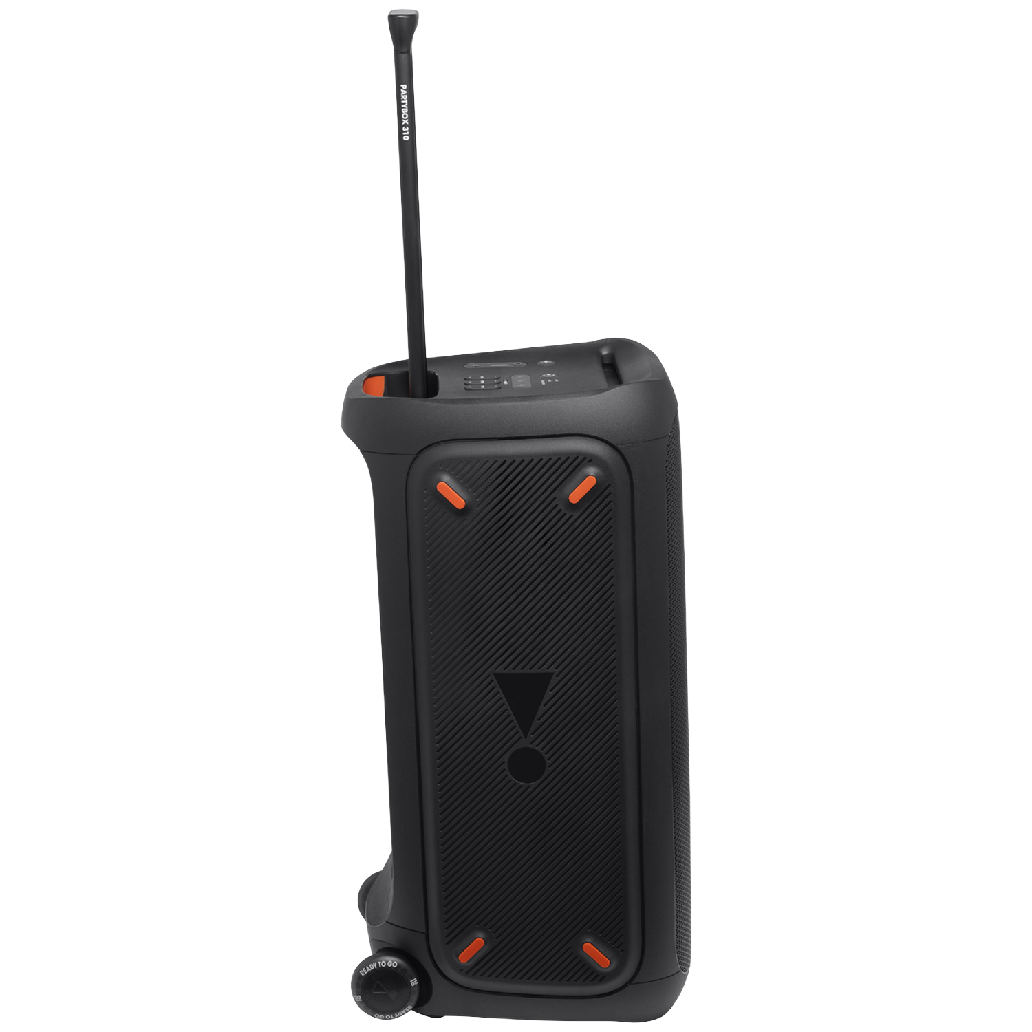 Hzycwgone Draagtas Draagbare Reizen Robuuste Hoesje Beschermhoes Schoudertas Rugzak voor JBL Partybox Stage 320/Partybox 310 Portable Party Luidspreker,Zwart