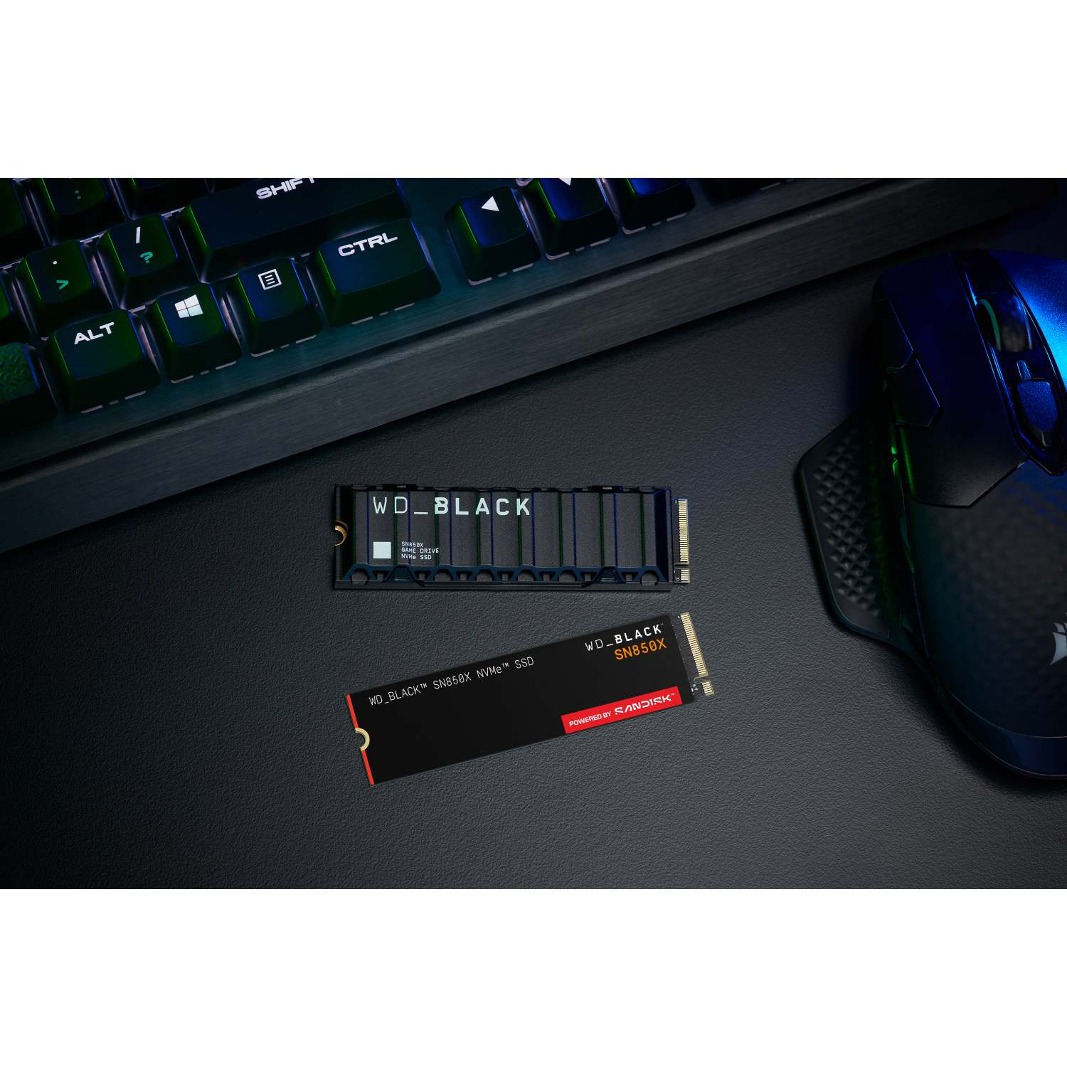 Disco duro SSD interno 4TB | WD_BLACK SN850X NVMe SSD, Con