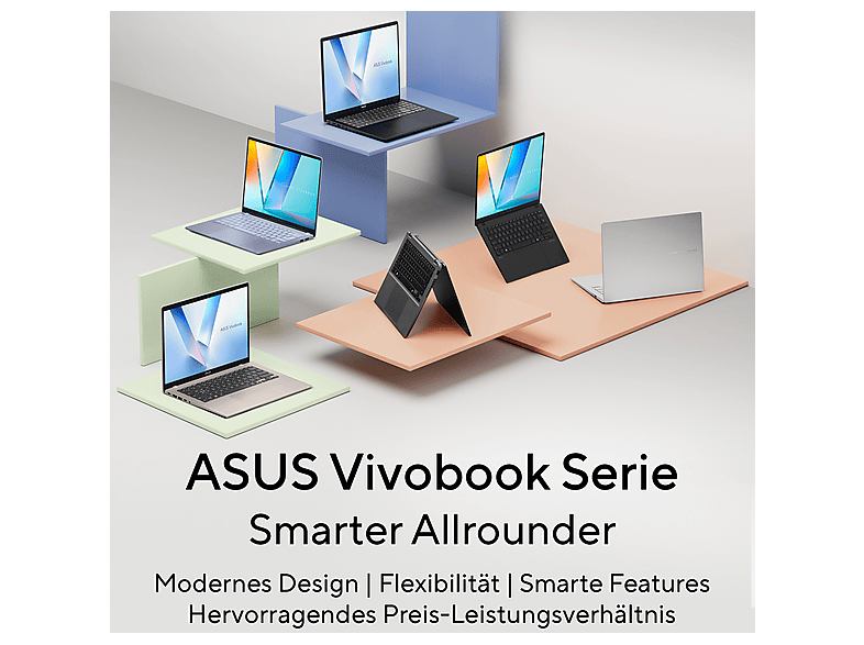Thumbnail - ASUS Vivobook S16 S3607QA-PL004W, Copilot+ PC - 16 Zoll Snapdragon X X1-26-100 GB 512 Adreno™ Onboard Graphics Windows 1...