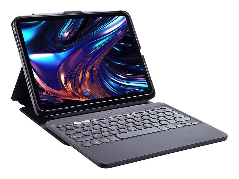 ZAGG Pro Keys 2 (CH) Tablet-Tastatur mit Schutzhülle Schwarz