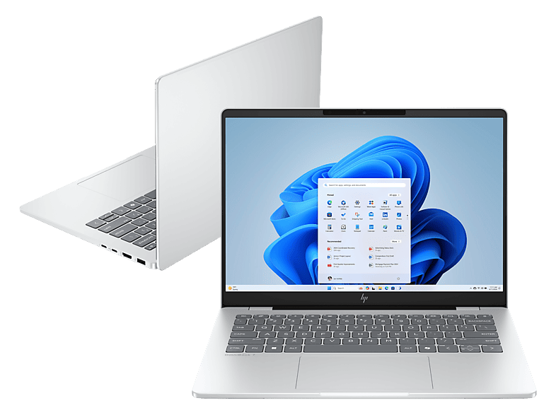 Laptop HP OmniBook 7 14-fs0001nw 3K / Intel® Core™ 5 210H 16 GB RAM 512 SSD Onboard Graphics Windows 11 Home Srebrny