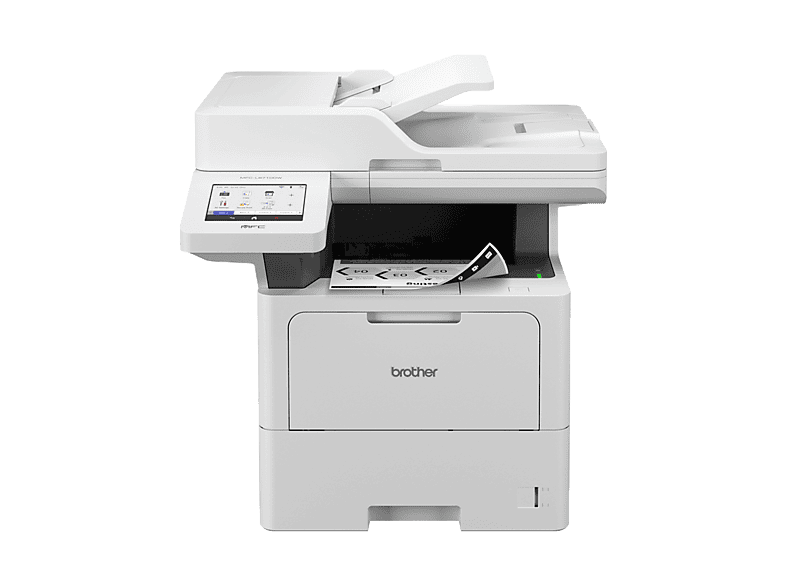 Brother MFC-L6710DW, Multifunción, Monocromo, Doble Cara, 50 ppm, Pantalla táctil de 12.7 cm