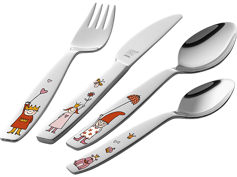 Zwilling 1026665 4-teiliger Kinderbesteckset, Princess Emilie