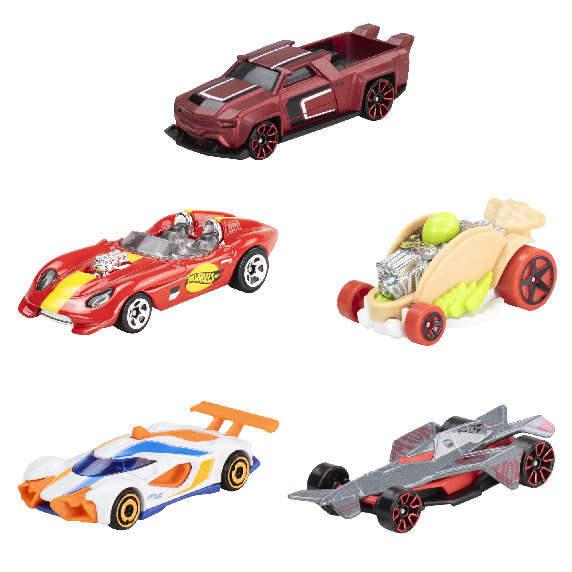 HOT WHEELS JDR20 Let's Race 5-Pack Spielzeugauto | SATURN