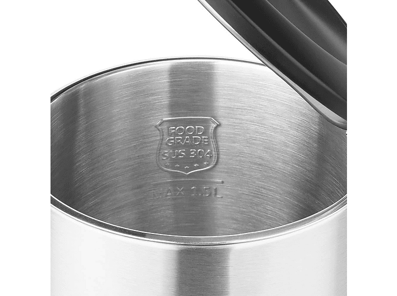Gastroback 42466 Cool-Touch Express Wasserkocher (Silber, 1.5 l, 3000 Watt) — Foto 3 von 5