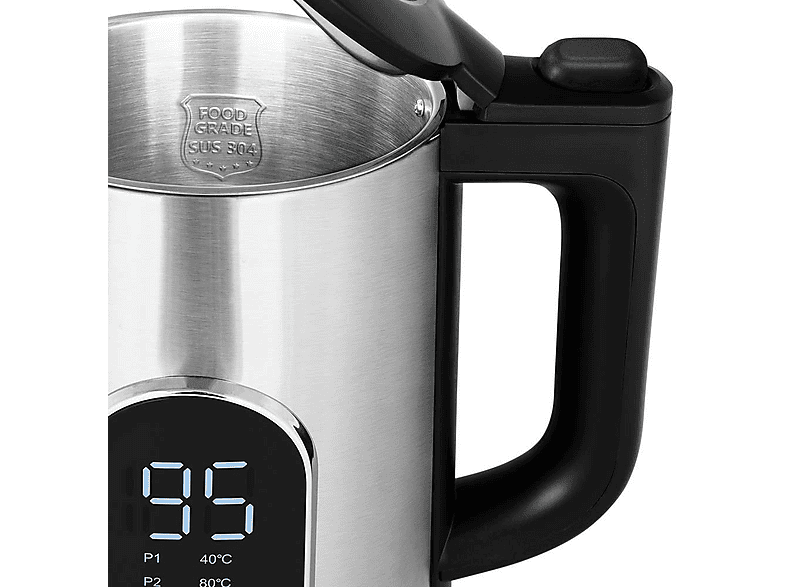 Gastroback 42466 Cool-Touch Express Wasserkocher (Silber, 1.5 l, 3000 Watt) — Foto 2 von 5