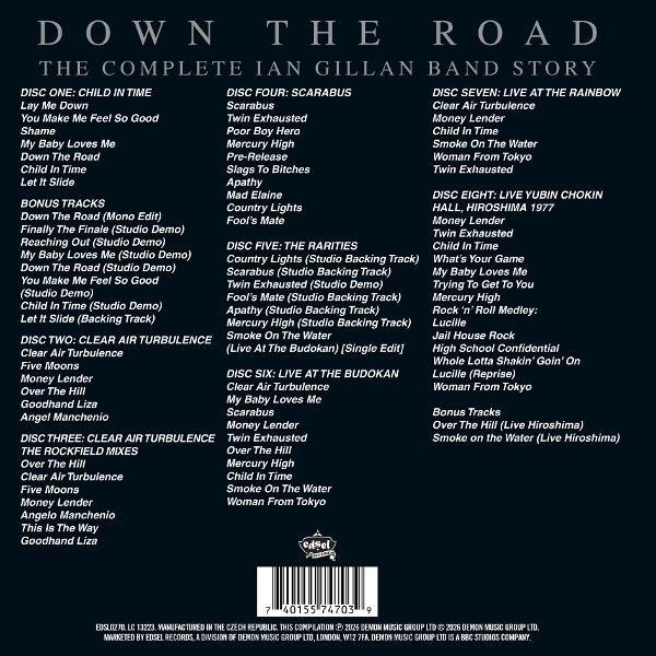 Ian Band Gillan | Down the Road the Complete Ian Gillan Band Story
