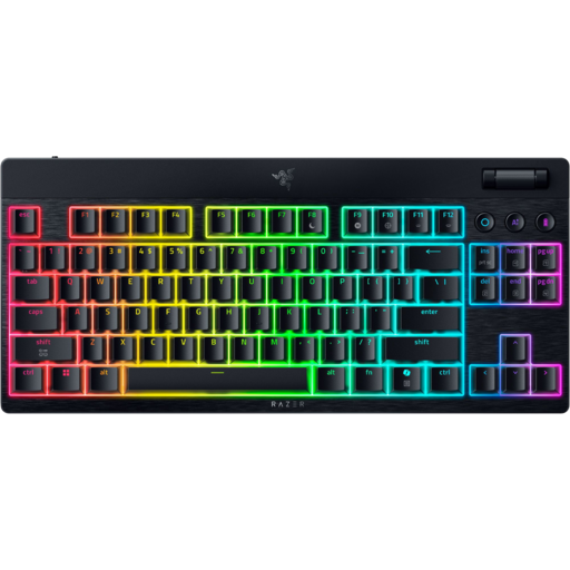 Clavier gaming sans fil Razer BlackWidow V4 Low Profile Tenkeyless HyperSpeed