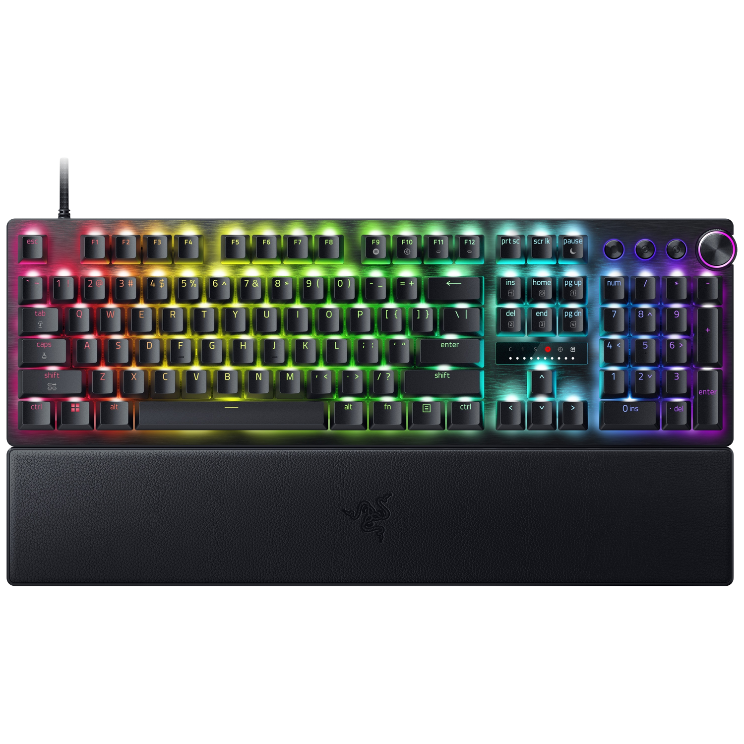 Razer Huntsman V3 Pro Keyboard 8khz - Us Layout Bedraad Gamingtoetsenbord Zwart