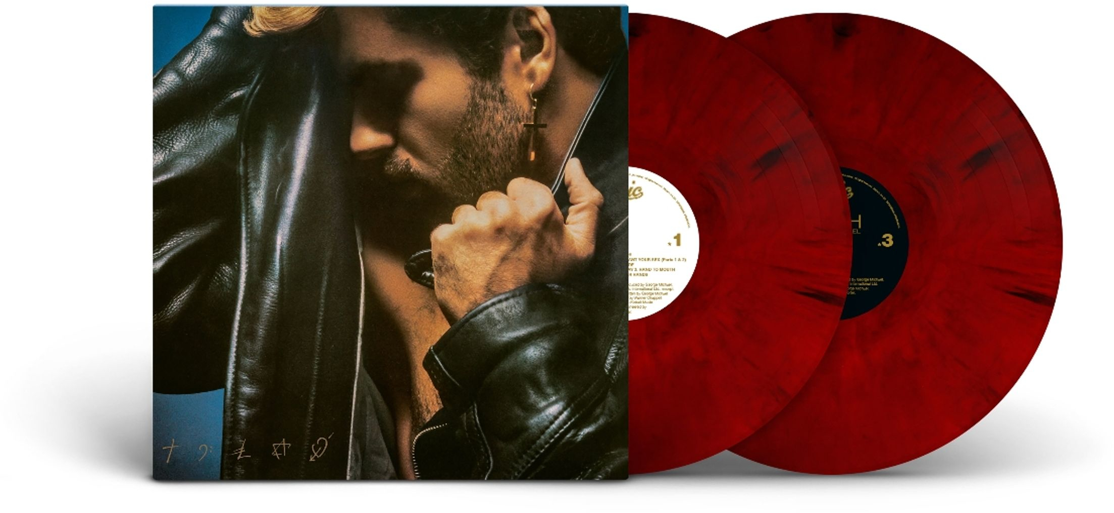George Michael - Faith (Reissue) (Red Marbled Vinyl) (Vinyl LP (nagylemez))
