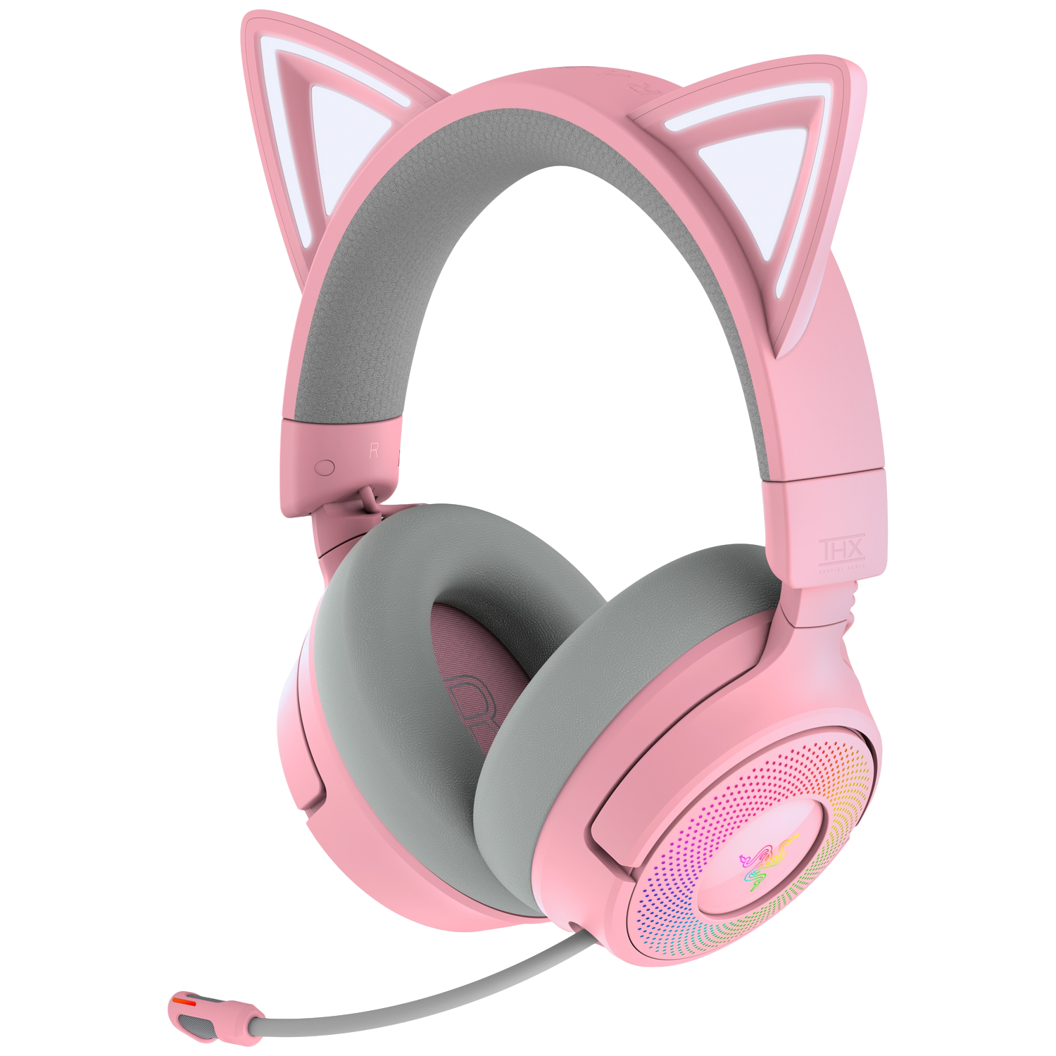 Razer Kraken Kitty V3 Pro Wireless Rgb Gaming Headset Quartz