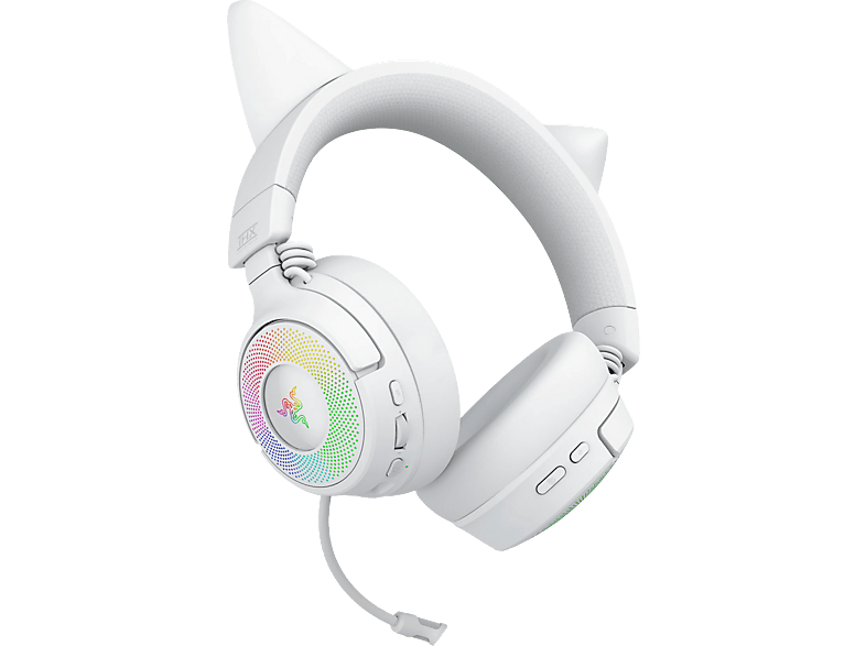 Razer Kraken Kitty V3 Pro Wireless Rgb Gaming Headset Wit afbeelding