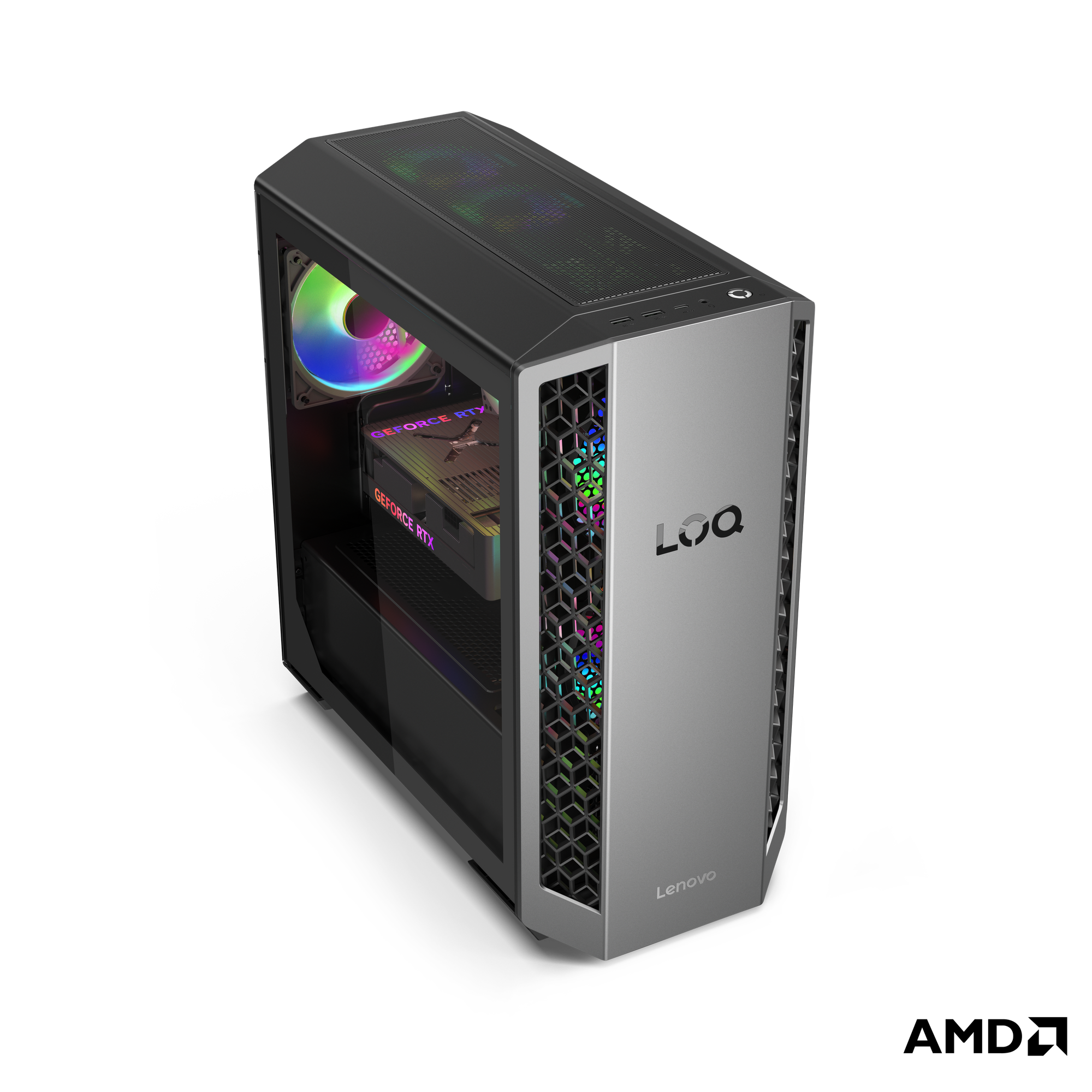 LENOVO LOQ Tower Ryzen 7 8745HX 16 GB 1 TB SSD RTX 5060 8 GB GDDR7