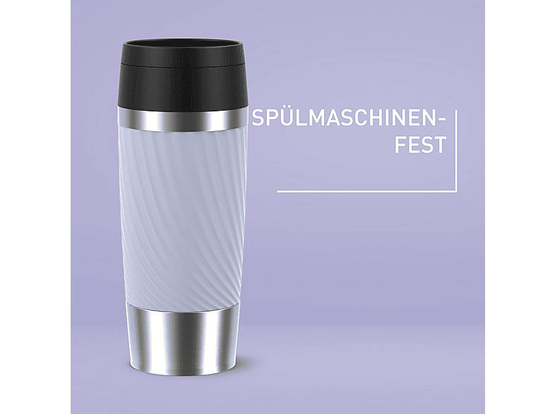 EMSA Travel Mug Classic Twist Isolierbecher 0,36L Lavendel N20256