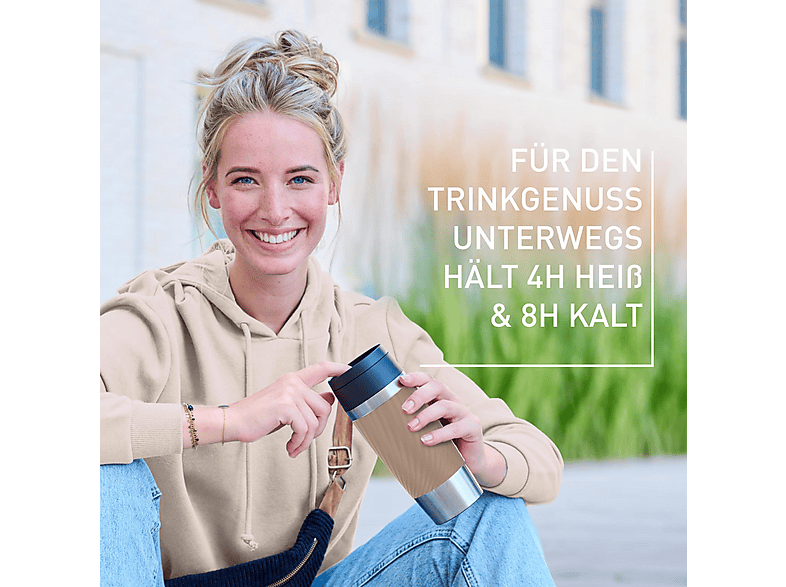 Emsa Travel Mug Classic 0.36l, Braun; Isolierbecher — Foto 5 von 5