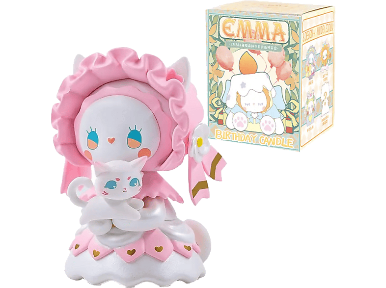 Lucky Emma Emma Secret Forest Brithday Party Series (1 Packung enthält eine zufällige Figur) Plüschfigur