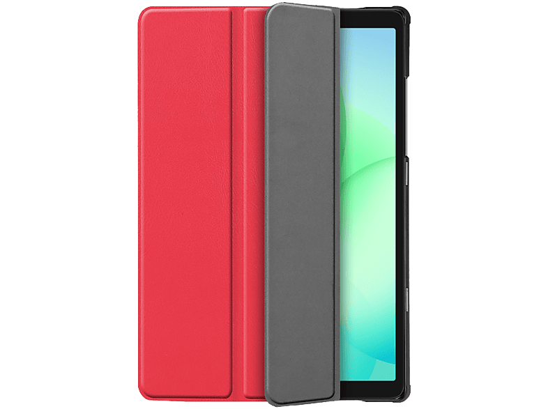 Just In Case Trifold Smart Book Case voor Samsung Galaxy Tab A11+ Rood
