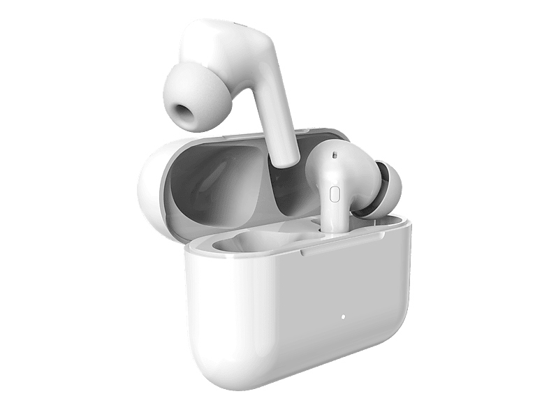 ISY ITW-5000-1-WT, In-ear True Wireless Kopfhörer Bluetooth Weiss