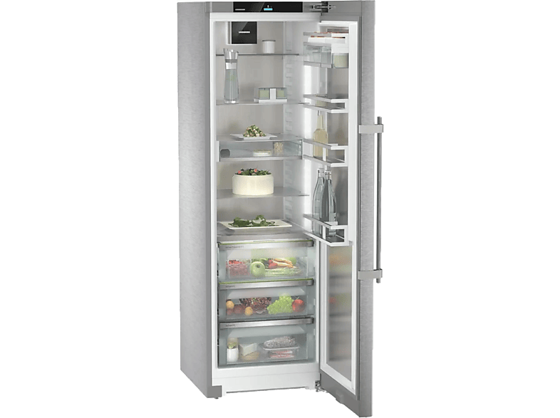 Liebherr SRBstc 529i peak BioFresh Kühlschrank (C, 1855 mm hoch, Edelstahl, 386 l)