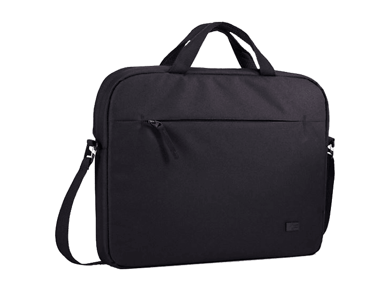Maletín para portátil - Case-Logic Invigo, Para portátiles de hasta 14", Poliéster, Negro