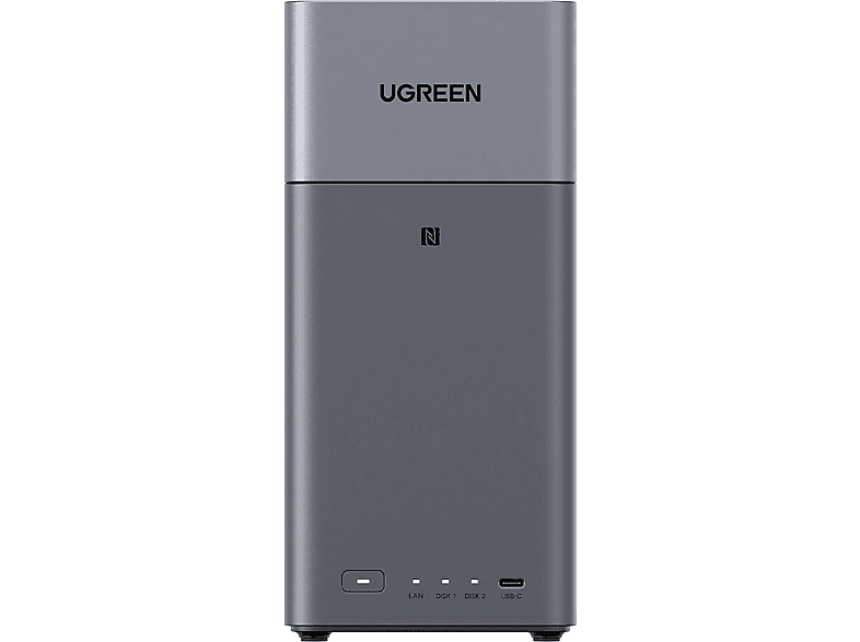UGREEN NASync DH2300 2-Bay 64TB NAS inkl. HDMI Kabel — Foto 2 von 5