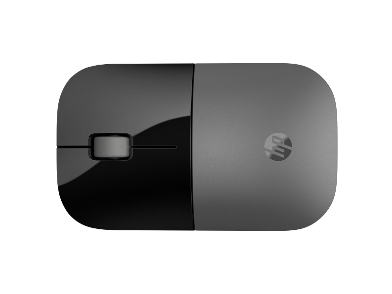 HP Z3700 vezeték nélküli optikai egér, 1600dpi, 3 gomb, 2,4GHz + Bluetooth, ezüst (758A9AA)