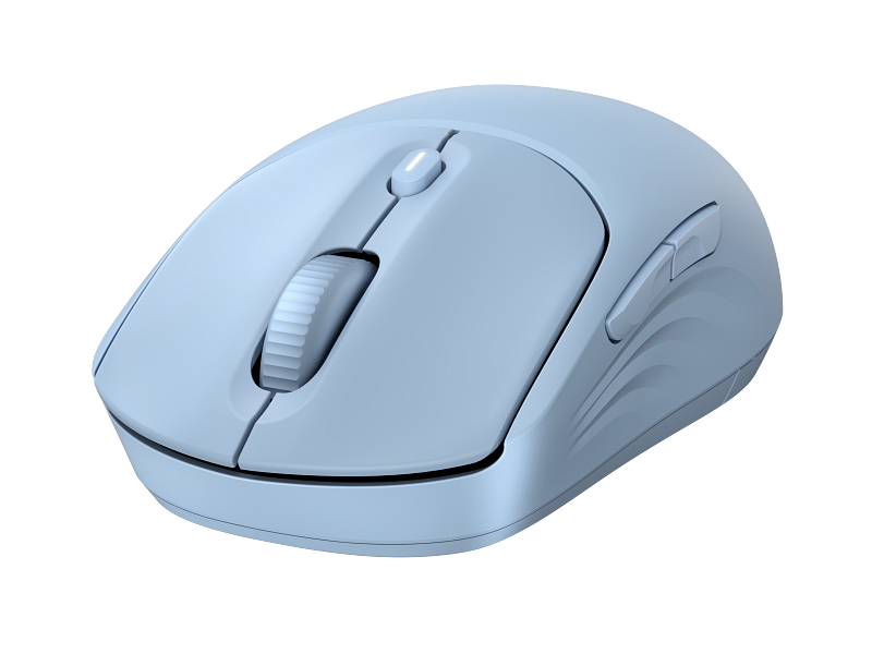 HP 400 Silent vezeték nélküli optikai egér, max. 6000dpi, 5 gomb, 2,4GHz+Bluetooth, kék (AZ7B4AA)