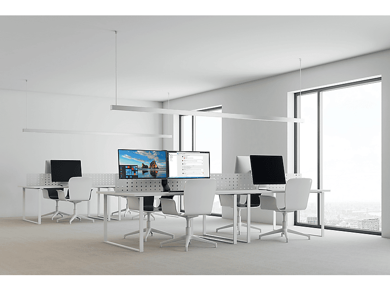 Thumbnail - KENSINGTON SmartFit™ Platzsparender Dual Monitorarm