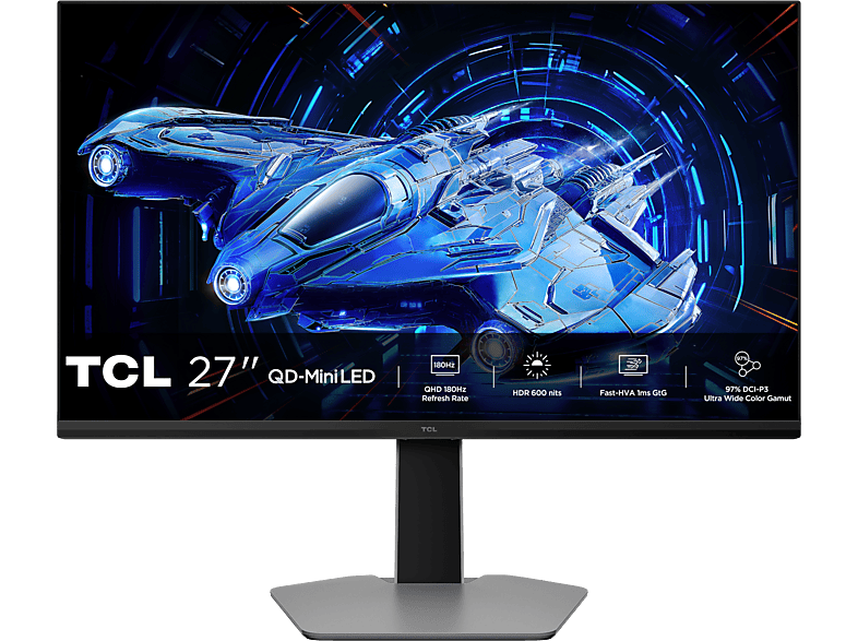 Tcl 27g64 27” Qd-mini-led Gaming Monitor – 27 Inch Qhd 2560 X 1440 Ahva (advanced Hyper-viewing Angl aanbieding met korting