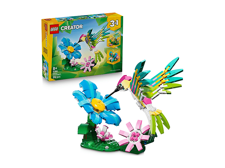 COSTRUZIONI LEGO Creator Animali selvatici: colibrì variopinto - 31384