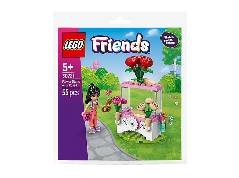 COSTRUZIONI LEGO Recruitment Bags Bancarella di fiori con rose - 30721