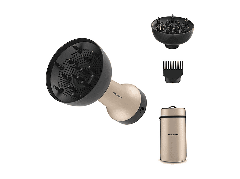 ASCIUGACAPELLI ROWENTA CURL HARMONY CV7D30, Potenza 700 W, Tipo di motore DC motor, Livelli temperatura 2, Tecnologia a ioni, Attacco diffusore