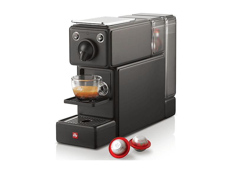 illy Macchina X3 X-Caps Macchina Caffè Capsule, Nero Opaco