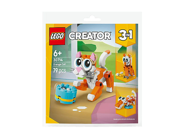 COSTRUZIONI LEGO Recruitment Bags Gatto arancione - 30714