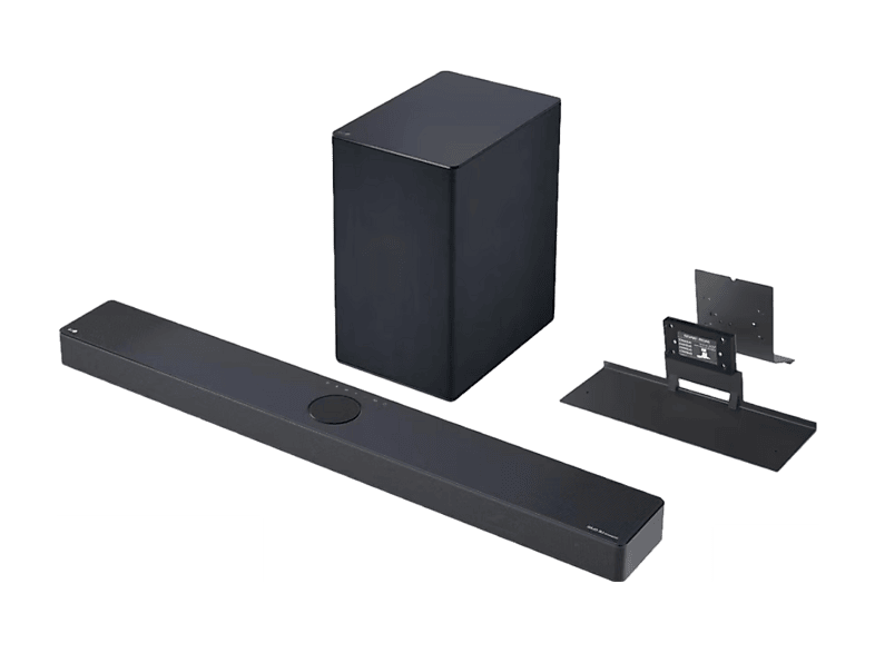 LG DSC9SM, Soundbar-System mit Subwoofer, Schwarz