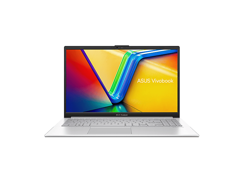 ASUS Vivobook Go 15 E1504 NOTEBOOK, 15,6 '', processore AMD Ryzen 5 7520U, Radeon™ Onboard Graphics, RAM 16 GB, 512 GB SSD, Argento, Windows 11 Home