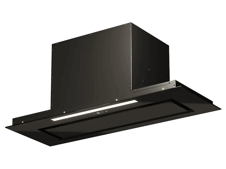 Okap podszafkowy MAAN Tetyda 2 80 Plus Touch Czarny