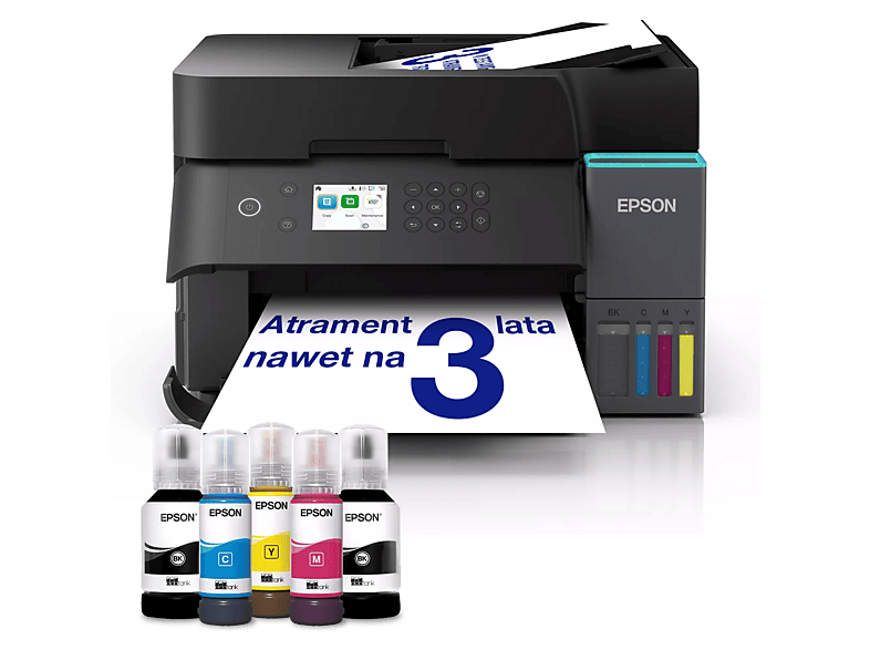 Epson Urządzenie wielofunkcyjne L6370 ITS  A4/35ppm/W(LAN)/ADF2Scopy/czarna/100k