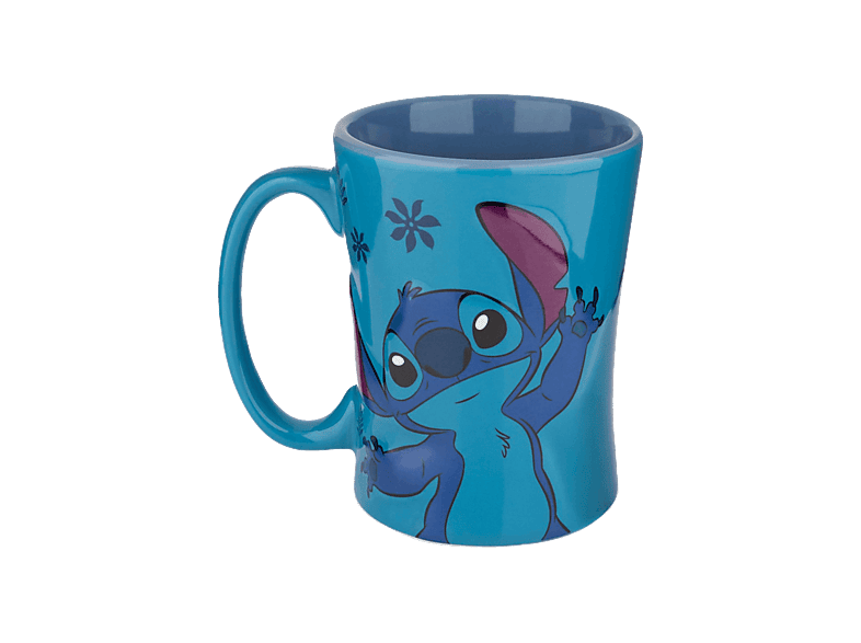Taza - Pyramid Lilo y Stitch Stitch, 400 ml, Azul