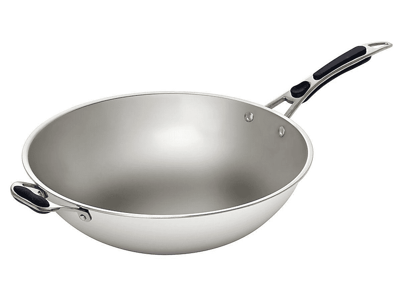 BARTSCHER 105981 W360R Wokpfanne (Edelstahl, Beschichtung: Keine, 360 mm)