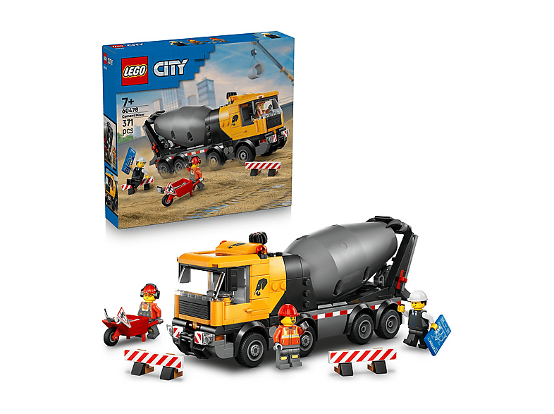 COSTRUZIONI LEGO City Great Vehicles Betoniera - 60478