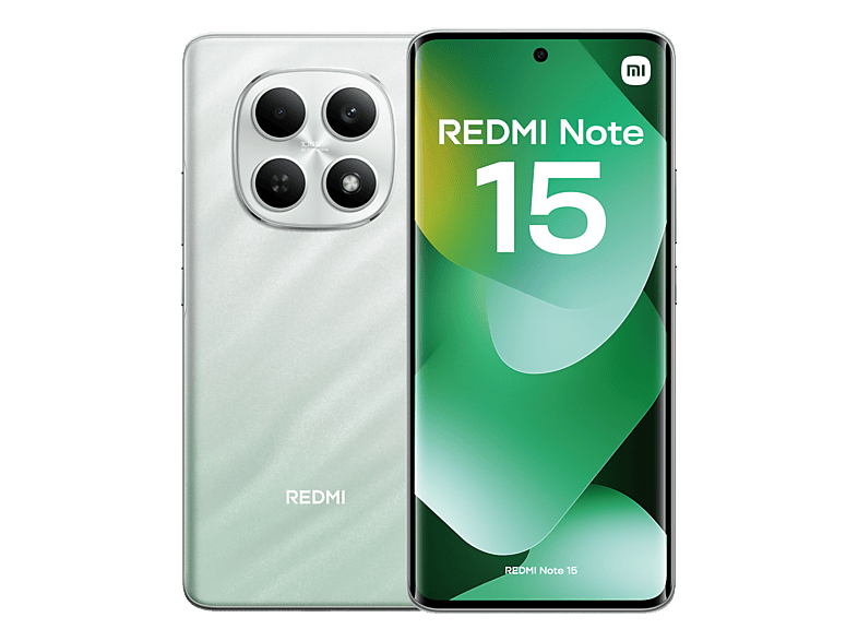 Xiaomi Redmi Note 15, Verde bosque, 128 GB, 6 GB RAM, 6.77 AMOLED FHD+, MediaTek Helio G100-Ultra, 6000 mAh