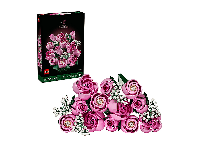 COSTRUZIONI LEGO Botanicals Bouquet di rose rosa - 10374