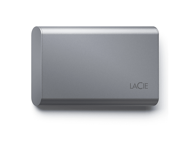 LACIE Mobile SSD Secure Externe Festplatte, 1 TB, Grau