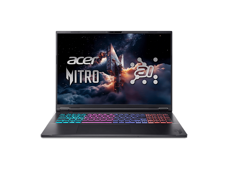 ACER AN18-61-R22S Gaming Notebook, 18 Zoll, WQXGA, AMD Ryzen™ Al 7 350, 16 GB, 8 GB, Windows 11 Home, GeForce RTX™ 5060