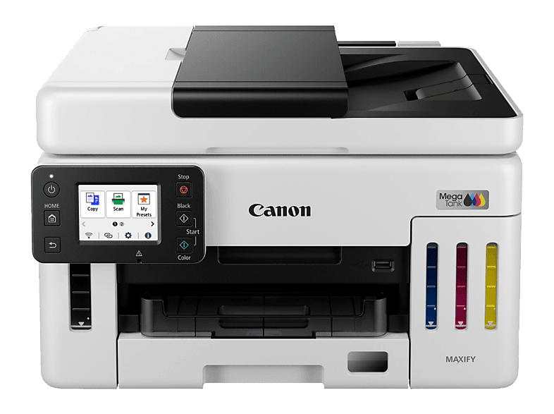 Canon MAXIFY GX6150, Inalámbrica, Inyección de en color, Blanco