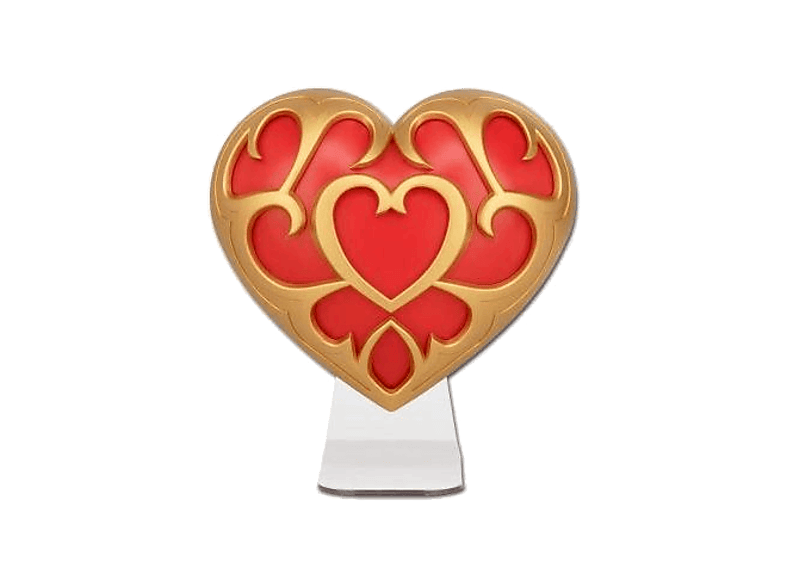 Lámpara - Sherwood The Legend of Zelda Contenedor de Corazón, 25 cm, Rojo