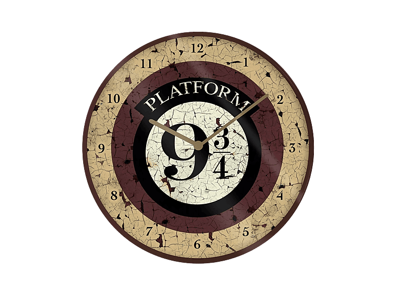 Reloj - Sherwood Harry Potter Andén 9 y 3/4, 25 cm, Multicolor